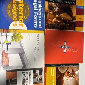 Colorful Home Accent Book Set